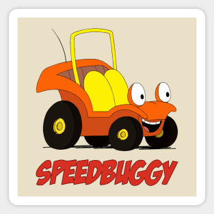 Speedy Buggy - saturday morning cartoons Magnet